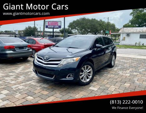 2014 Toyota Venza for sale at Giant Motor Cars in Tampa FL