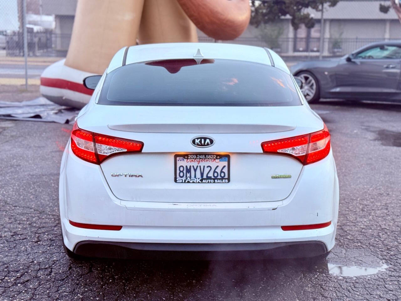 2012 Kia Optima Hybrid for sale at STARK AUTO SALES INC in Modesto, CA