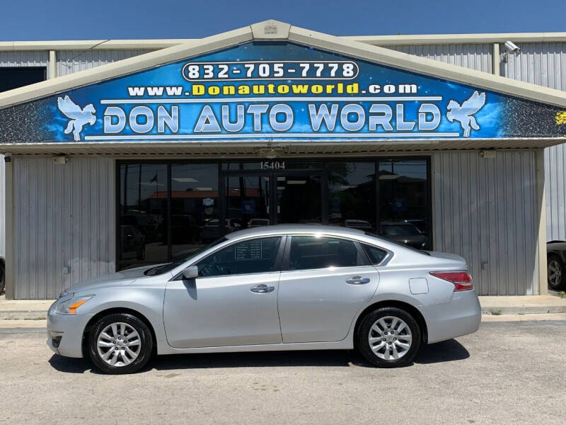 2015 Nissan Altima for sale at Don Auto World in Houston TX