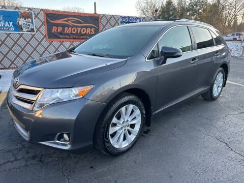 2014 Toyota Venza for sale at RP MOTORS in Austintown OH