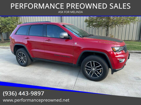 2017 Jeep Grand Cherokee for sale at PERFORMANCE PREOWNED SALES in Conroe TX