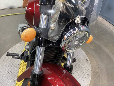 2017 Indian Scout ABS Burgundy Metal