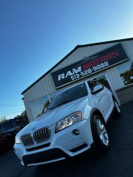 2014 BMW X3 for sale at RAM MOTORS in Cincinnati OH