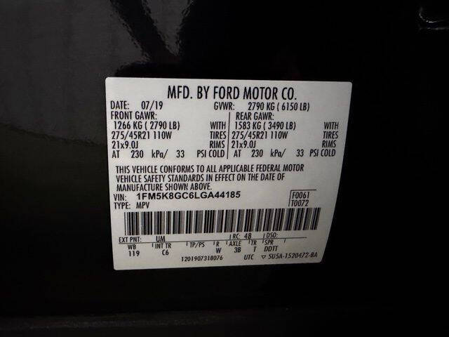 2020 Ford Explorer ST