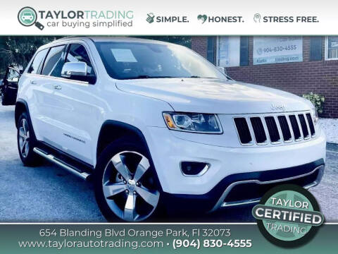 2015 Jeep Grand Cherokee for sale at Taylor Trading in Orange Park FL