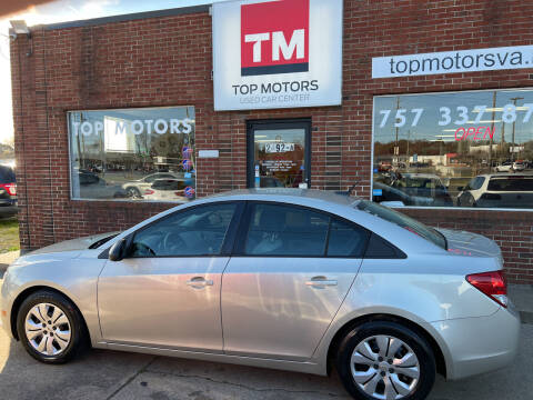 2013 Chevrolet Cruze for sale at Top Motors LLC in Portsmouth VA