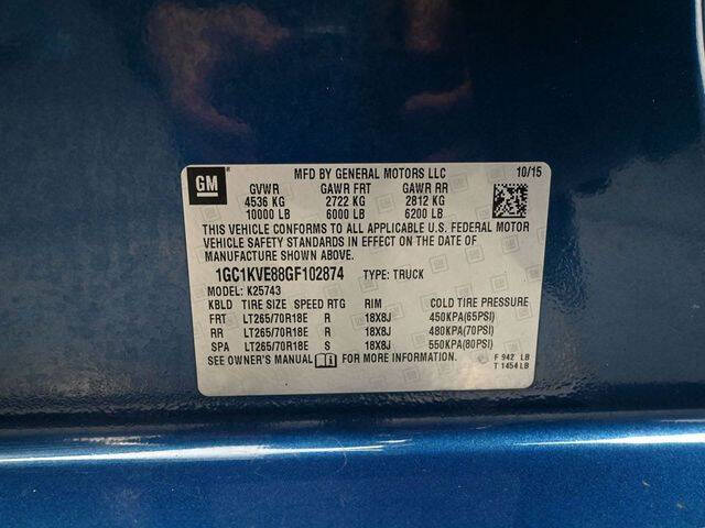 2016 Chevrolet Silverado 2500HD