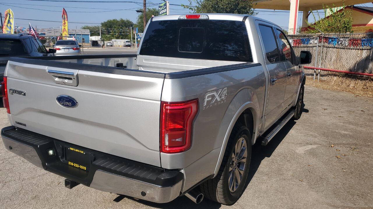 Used Car 2016 Ford F-150  Lariat 4x2 4dr Supercrew 6.5 Ft. Sb For Sale Under $25,000 In San Antonio, Texas