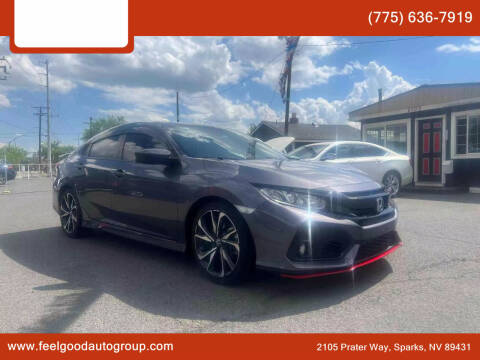 2018 Honda Civic for sale at FEEL GOOD AUTO GROUP in Sparks NV