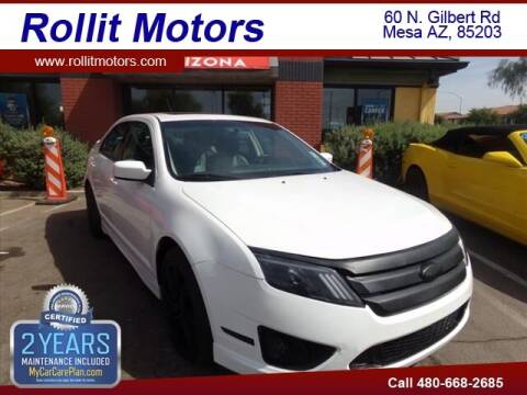 2012 Ford Fusion for sale at Rollit Motors in Mesa AZ