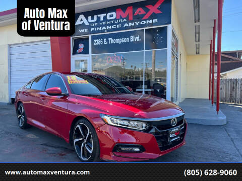 2018 Honda Accord for sale at Auto Max of Ventura in Ventura CA