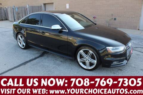 2013 Audi S4 for sale at Your Choice Autos in Posen IL