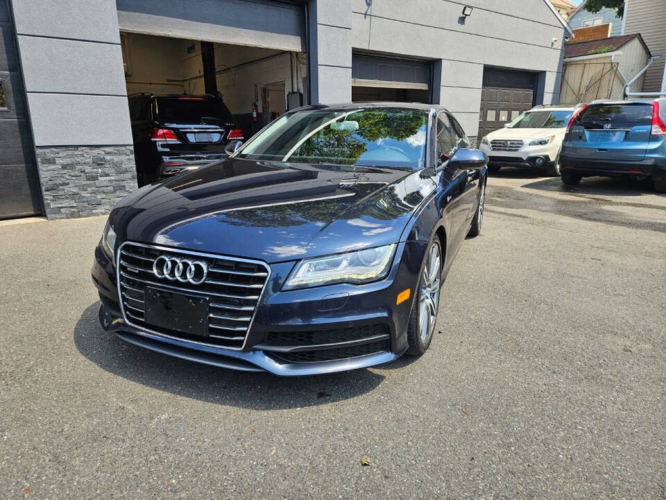 2012 Audi A7 for sale at RENOS AUTO SALES LLC in Waterbury, CT