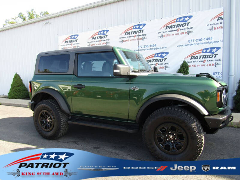 2022 Ford Bronco for sale at PATRIOT CHRYSLER DODGE JEEP RAM in Oakland MD