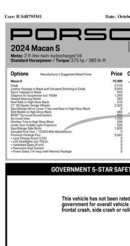 2024 Porsche Macan S