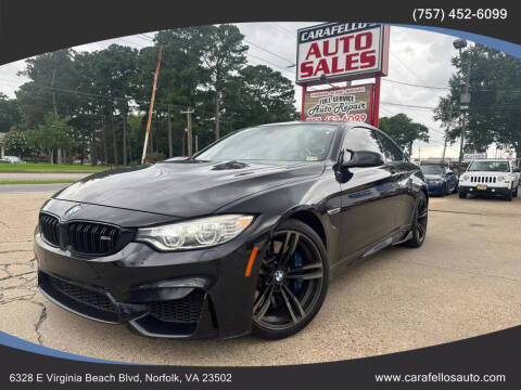 2015 BMW M4 for sale at Carafello's Auto Sales in Norfolk VA