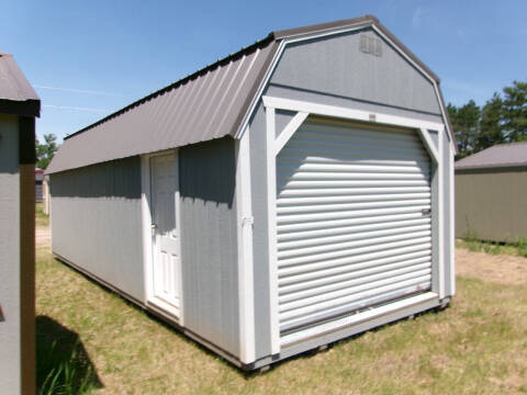 12 x 28 lofted barn w/garage pkg