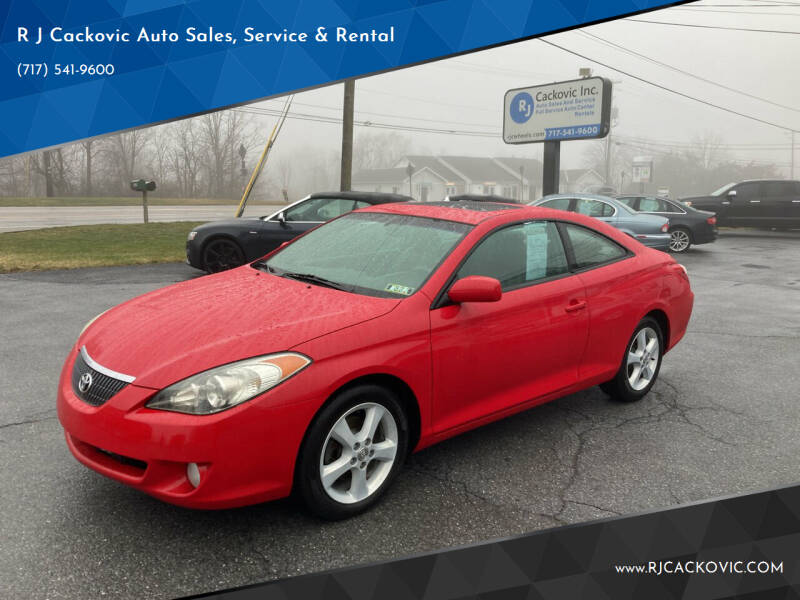 2006 Toyota Camry Solara for sale at R J Cackovic Auto Sales, Service & Rental in Harrisburg PA