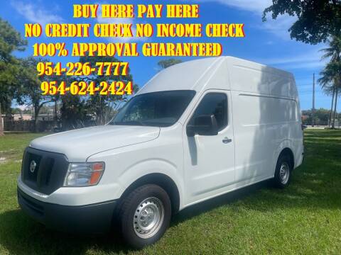 2014 Nissan NV Cargo for sale at Transcontinental Car USA Corp in Fort Lauderdale FL