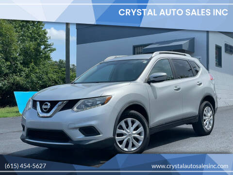 2016 Nissan Rogue for sale at Crystal Auto Sales Inc in Nashville TN