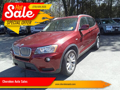 2014 BMW X3 for sale at Cherokee Auto Sales in Acworth GA