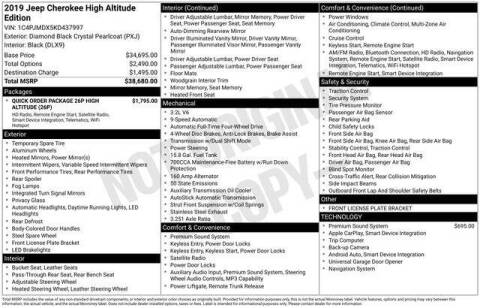 2019 Jeep Cherokee Limited