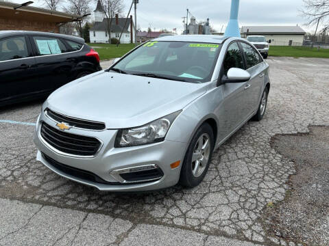 2015 Chevrolet Cruze for sale at SHELTON MOTORS LLC in Munger MI