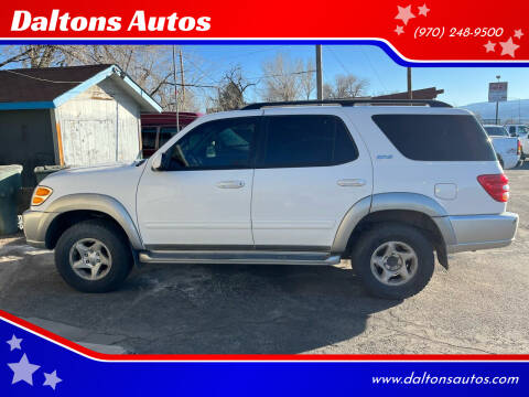 2002 Toyota Sequoia for sale at Daltons Autos in Grand Junction CO