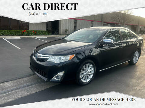 2012 Toyota Camry Hybrid for sale at Car Direct in Orange CA
