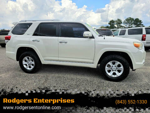 2010 Toyota 4Runner for sale at Rodgers Enterprises in North Charleston SC