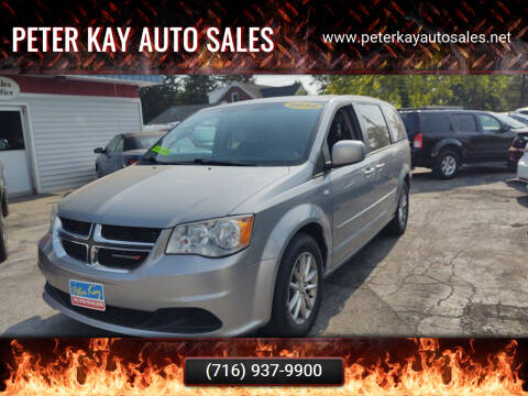 2014 Dodge Grand Caravan for sale at Peter Kay Auto Sales in Alden NY