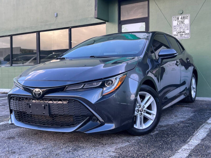 2022 Toyota Corolla Hatchback for sale at KARZILLA MOTORS in Oakland Park FL