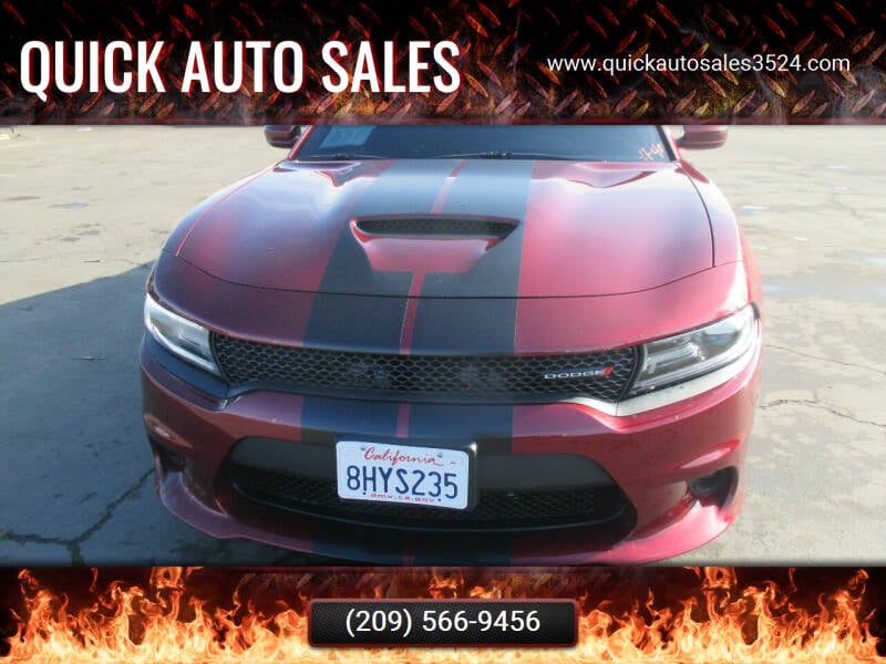 2019 Dodge Charger for sale at Quick Auto Sales in Modesto CA