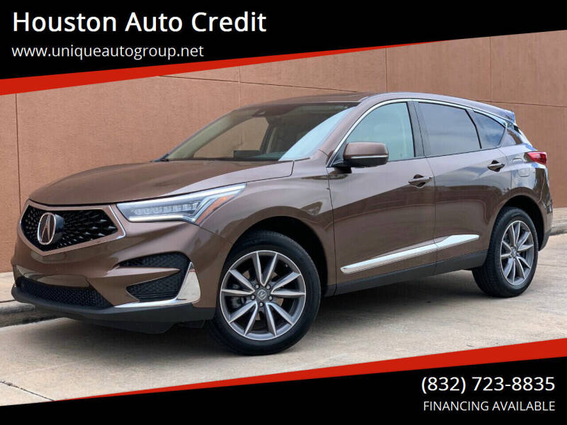 2019 Acura RDX for sale at Houston Auto Credit in Houston TX