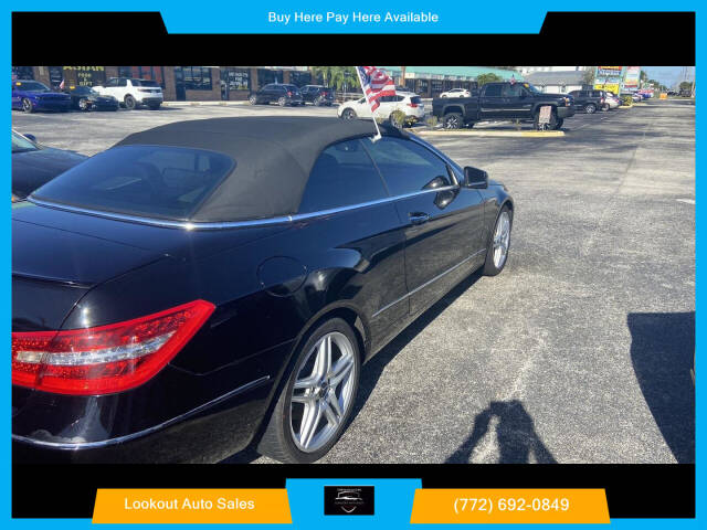 2013 Mercedes-Benz E-Class for sale at Lookout Auto Sales in Stuart, FL