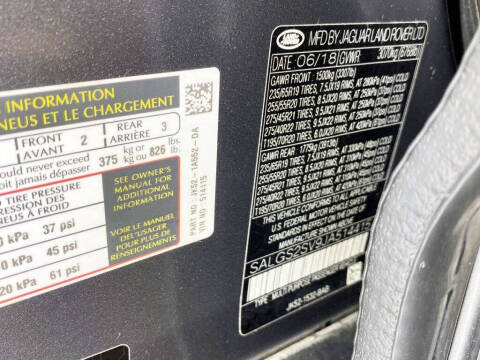 2018 Land Rover Range Rover HSE