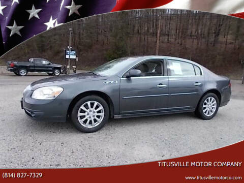 2010 Buick Lucerne for sale at Titusville Motor Company in Titusville PA