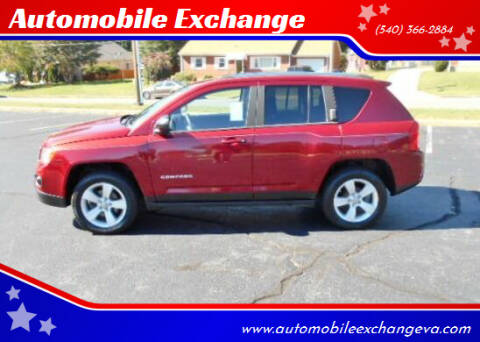 2012 Jeep Compass for sale at Automobile Exchange in Roanoke VA