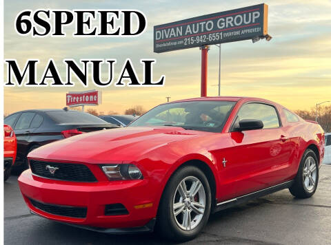 2012 Ford Mustang for sale at Divan Auto Group in Feasterville Trevose PA