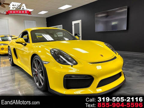 2016 Porsche Cayman for sale at E&A Motors in Waterloo IA