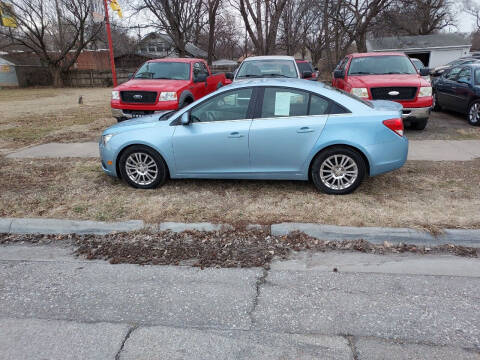 2012 Chevrolet Cruze for sale at D and D Auto Sales in Topeka KS