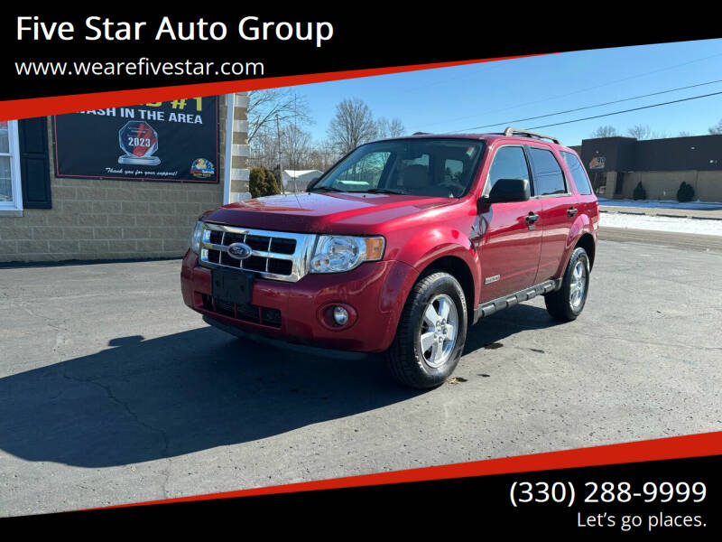 2008 Ford Escape for sale at Five Star Auto Group in North Canton OH