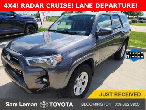 2021 Toyota 4Runner for sale at Sam Leman Toyota Bloomington in Bloomington IL