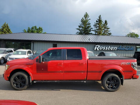 2012 Ford F-150 for sale at ROSSTEN AUTO SALES in Grand Forks ND