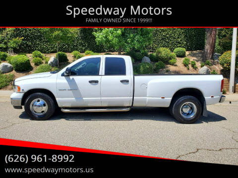2004 Dodge Ram 3500 for sale at Speedway Motors in Glendora CA