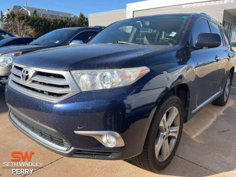 2011 Toyota Highlander for sale at Seth Wadley Chevy Perry in Perry OK