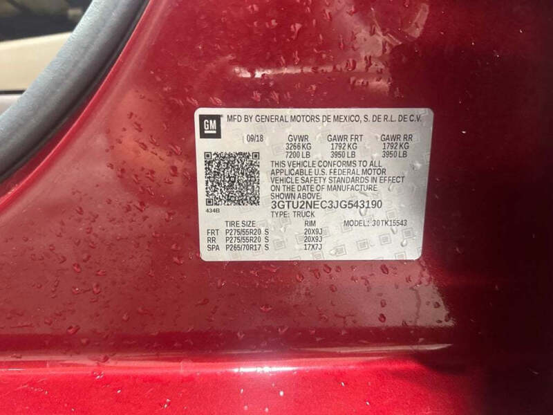 2018 GMC Sierra 1500