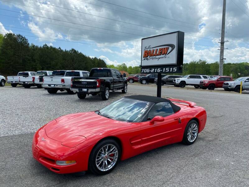 2002 Chevrolet Corvette for sale at Billy Ballew Motorsports in Dawsonville GA