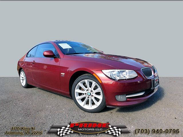 2011 BMW 3 Series for sale at PRIME MOTORS LLC in Arlington VA