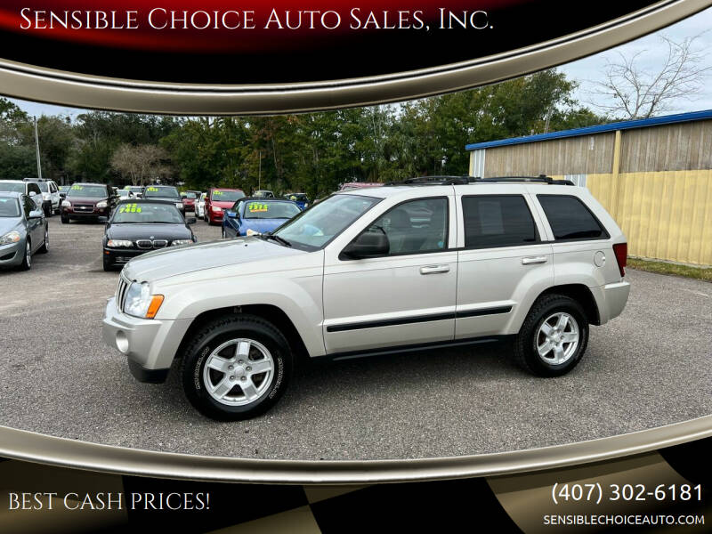 2007 Jeep Grand Cherokee for sale at Sensible Choice Auto Sales, Inc. in Longwood FL